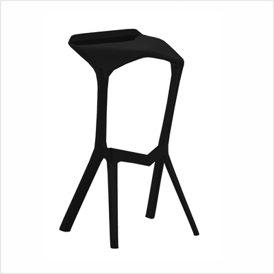 Barhocker Miura, schwarz_oblique